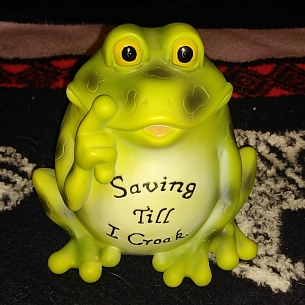 COPY - Frog coin Bank
